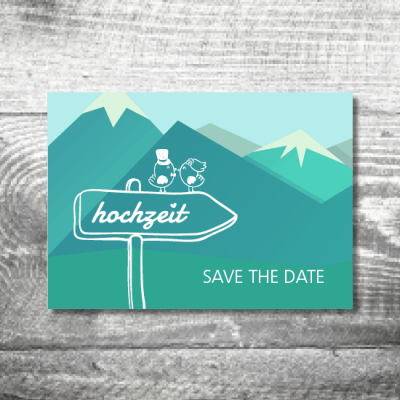 Save the Date Berge