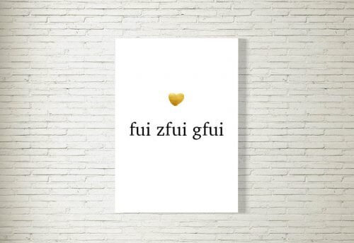 Poster/Bild | Fui zfui Gfui