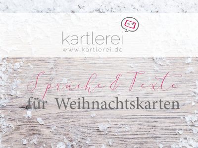 kartlerei weihnachtskarten sprueche und texte einladungskarten bayrisch 400x300 - kartlerei Magazin