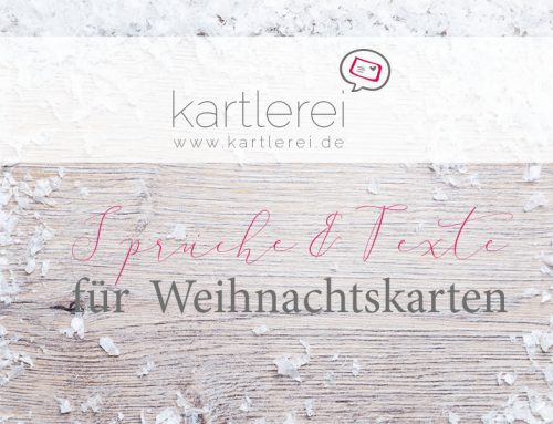 Sprüche und Texte für Weihnachtskarten