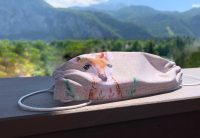 kartlerei bayrische masken bambi in den bergen - Bayrische Mund-Nasen-Masken