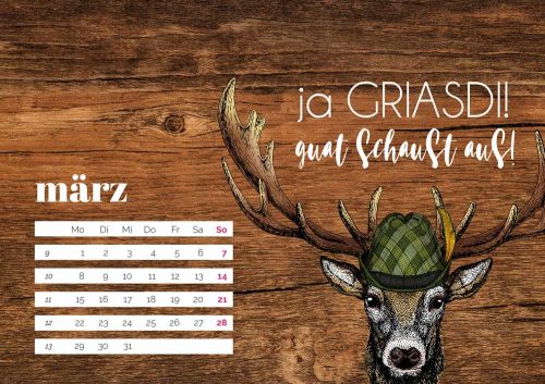Bayrischer Kalender | heimatliebe 2021 | 8,99 €