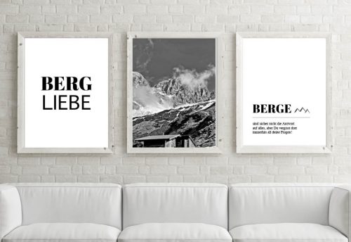 Poster-Set Berge Wilder Kaiser