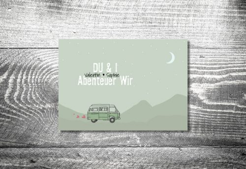 Save the Date Vanlife