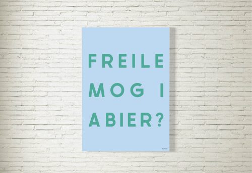 Poster/Bild Freilemogiabier?