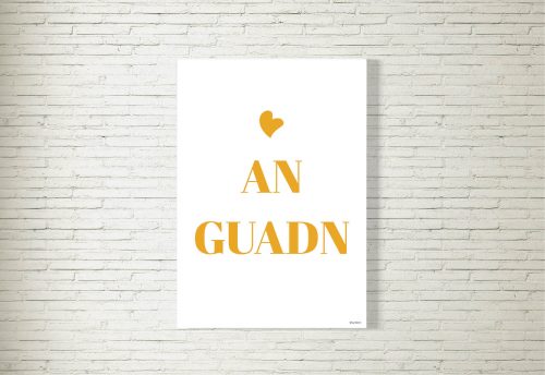 Poster/Bild An Guadn senf