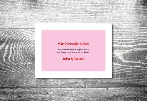 Save the Date Love – Bild 2