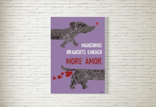 Poster/Bild More Amor