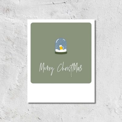 Postkarte Merry ChristMaß