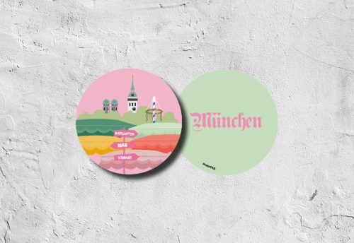 Bierdeckel München Vitkualienmarkt 1,50 €