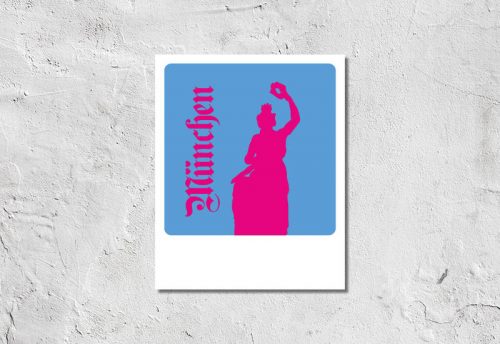 Postkarte München Bavaria 1,90 €