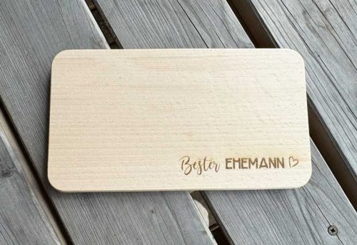 Frühstücksbrettl Bester Ehemann 7,50 €