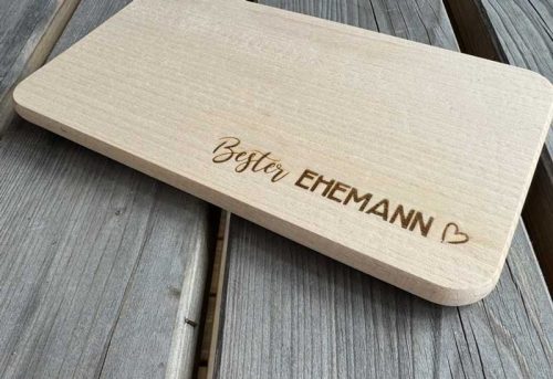 Frühstücksbrettl Bester Ehemann 7,50 € – Bild 2