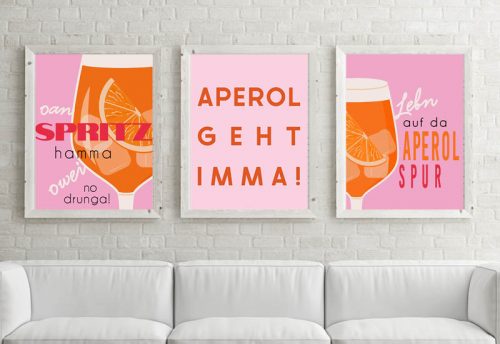 Poster-Set Aperol