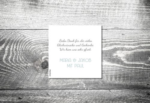 Alpaka | Geburtskarte Leporello – Bild 4