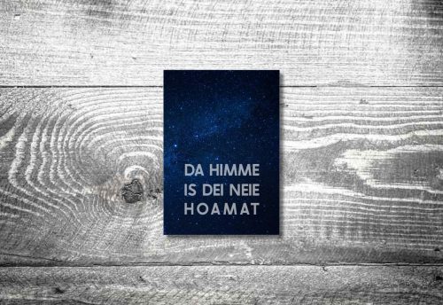 Himmehoamat | Trauer Sterbebildchen
