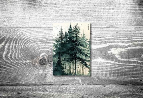 Waldluft | Trauer Sterbebildchen – Bild 3