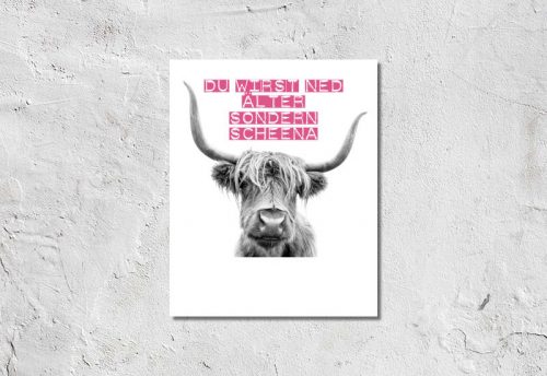 Postkarte Oid & Schee  1,90 €