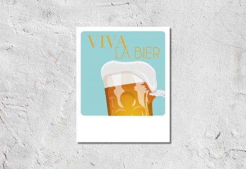 Postkarte Viva La Bier 1,90 €