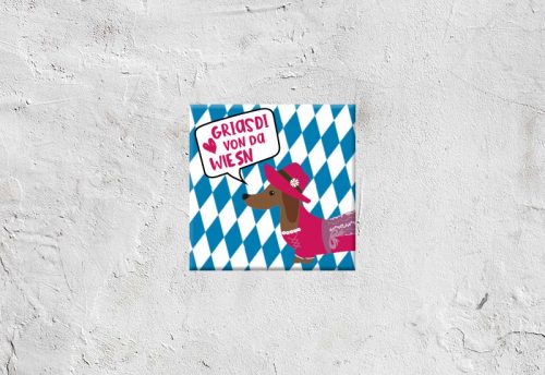 Magnet Wiesn™ Trachtendackel Madl  5,50 €