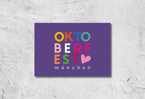 Postkarte Oktoberfest™ Liebe 1,90 €