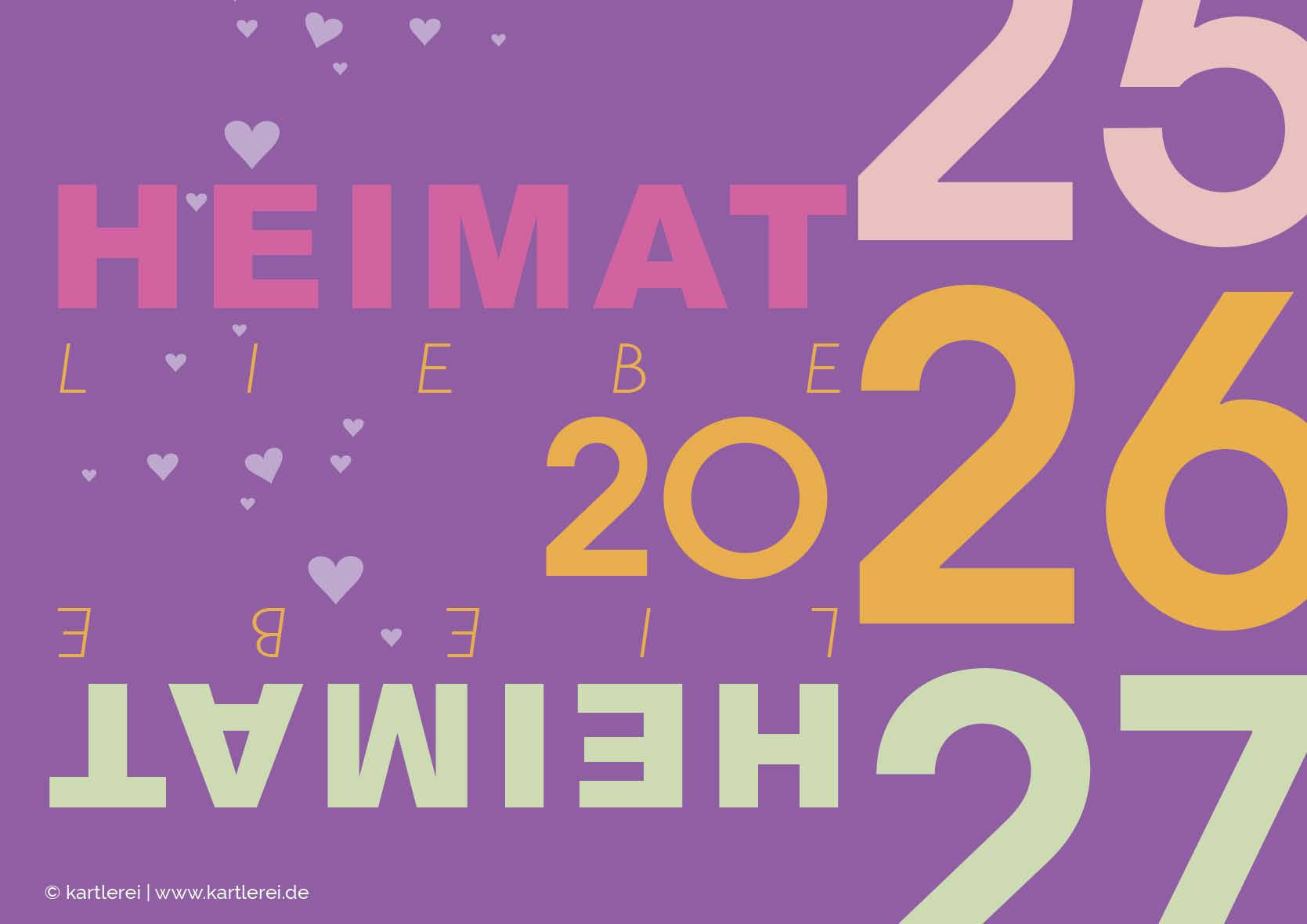 Kalender Heimatliebe 2026 "limitierte Auflage" | 9,90 € – Bild 2