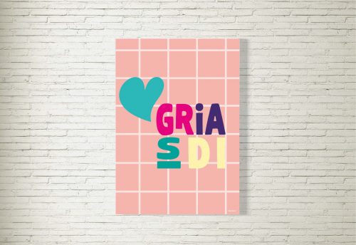 Poster/Bild GRIASDI Retro