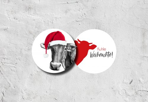 Bierdeckel Kuhle Weihnachten 1,50 €
