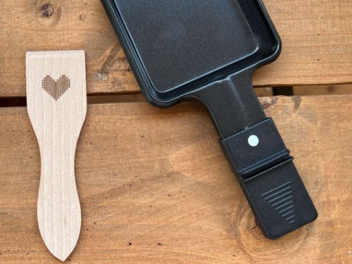 Raclette Schaber Stickherzl 4er Set | 14,90 €