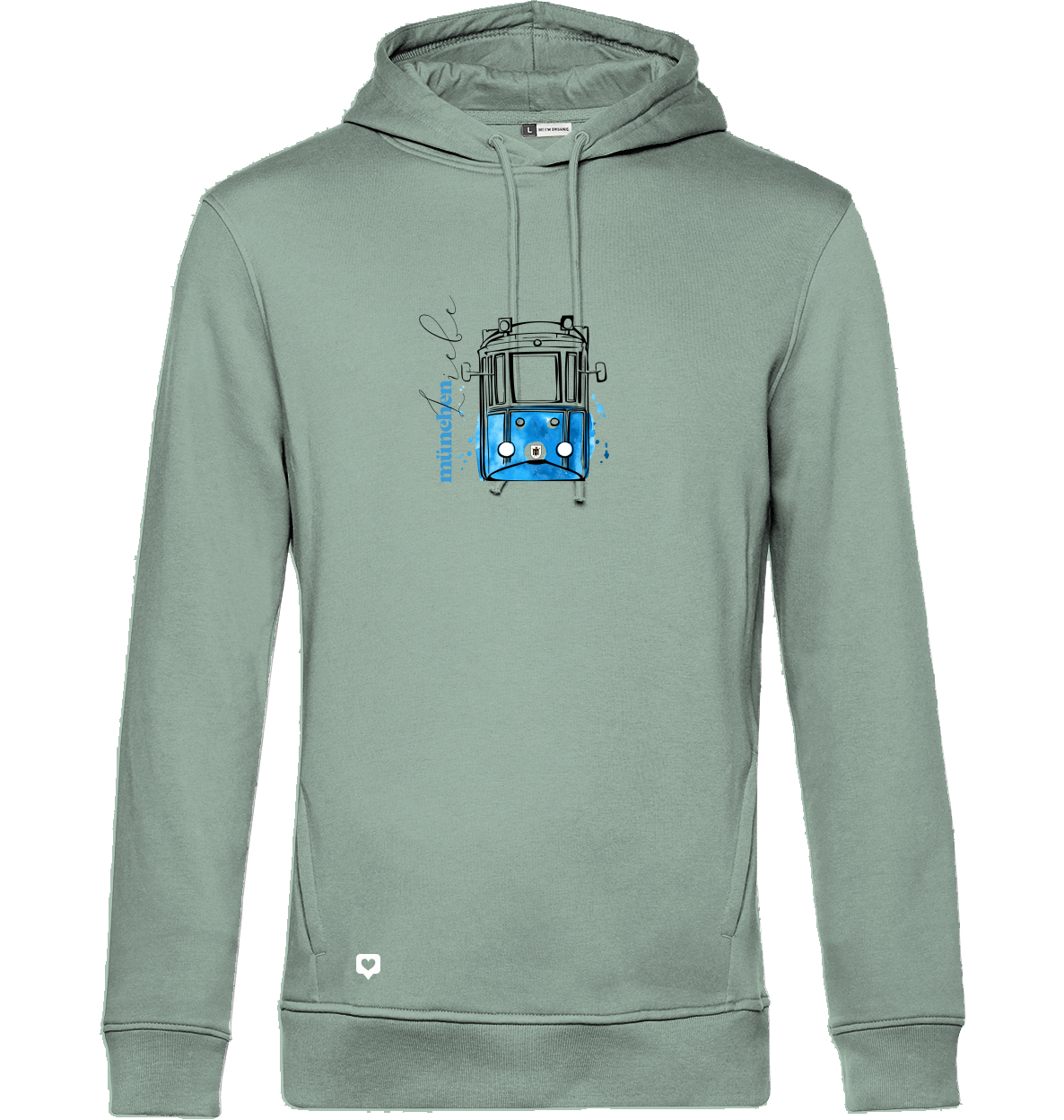 Hoodie Münchenliebe Tram | 68,00 € – Bild 4