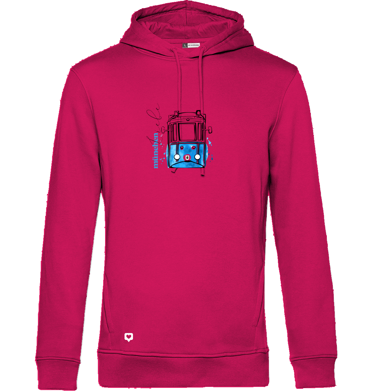 Hoodie Münchenliebe Tram | 68,00 € – Bild 2