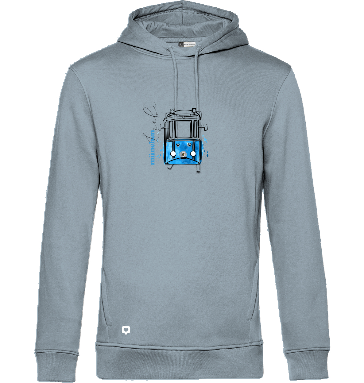 Hoodie Münchenliebe Tram | 68,00 € – Bild 3