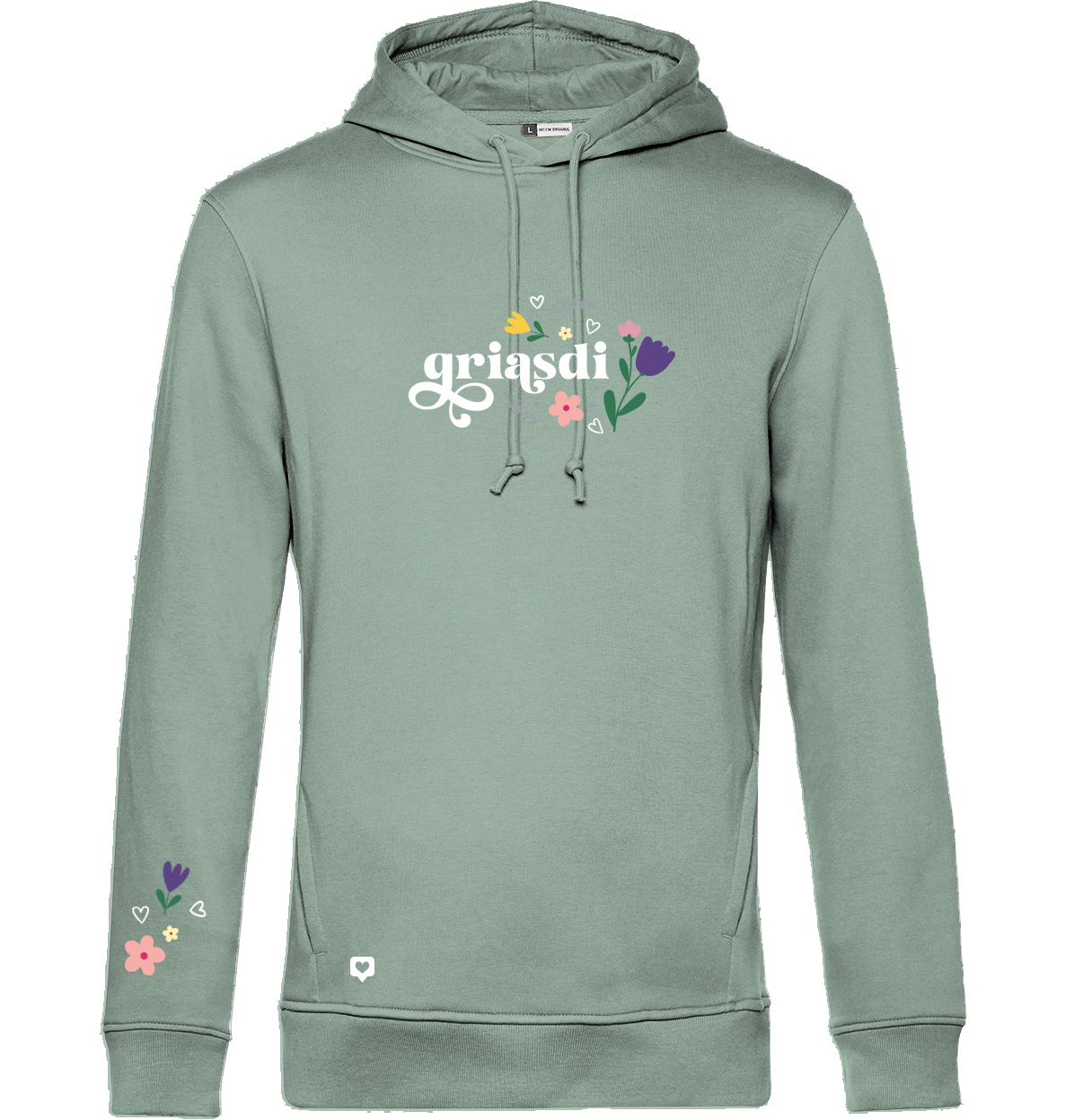 Hoodie Flower griasdi | 68,00 € – Bild 4